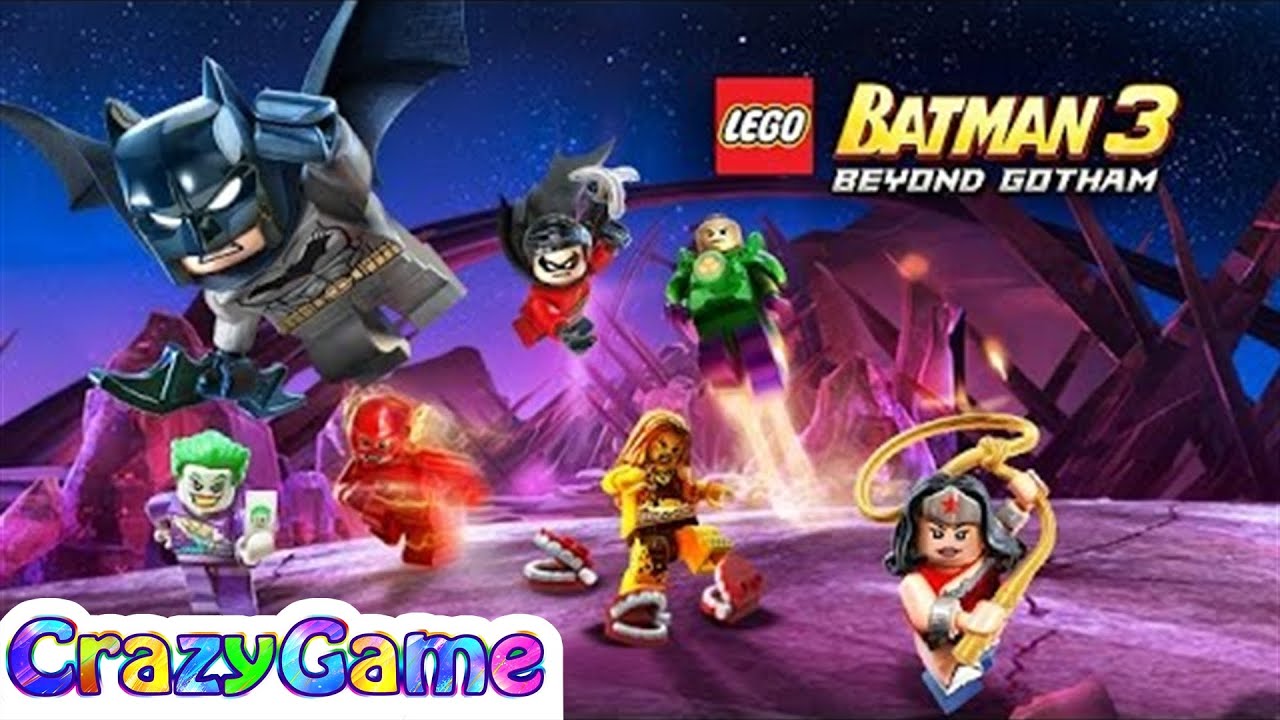 Lego Batman 3 Full Game Movie in English - Lego Movie Cartoon for Children