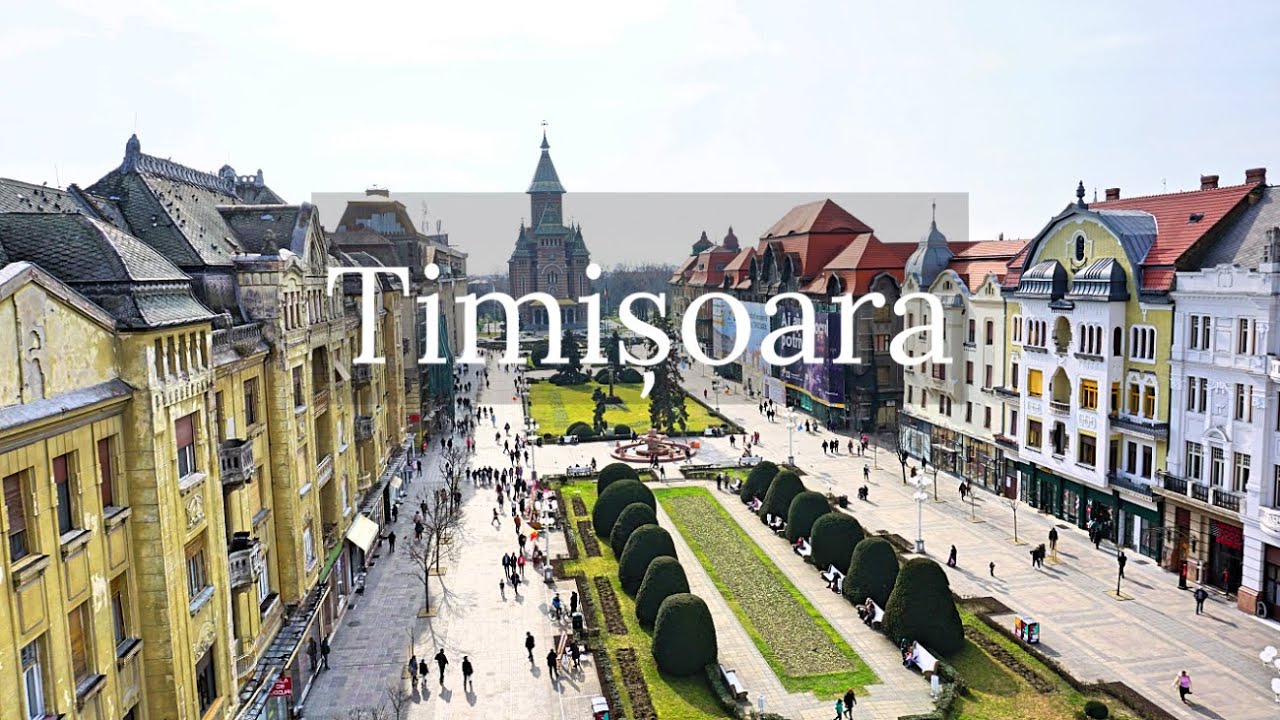 🇷🇴 Timișoara, Romania Walking Tour February 2023 (4K UHD 60fps)