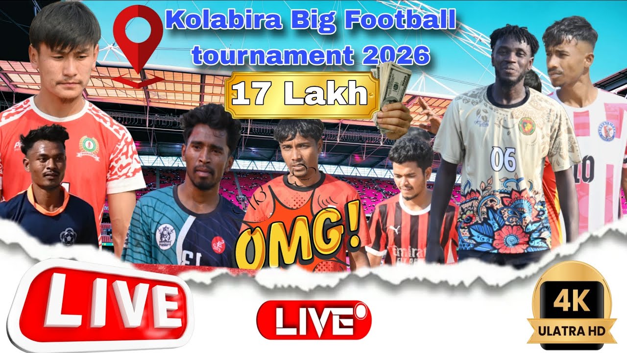 Kolabira Football tournament 2026(17 Lakh Dhamaka)Dc Chandil/Kingfisher Potka