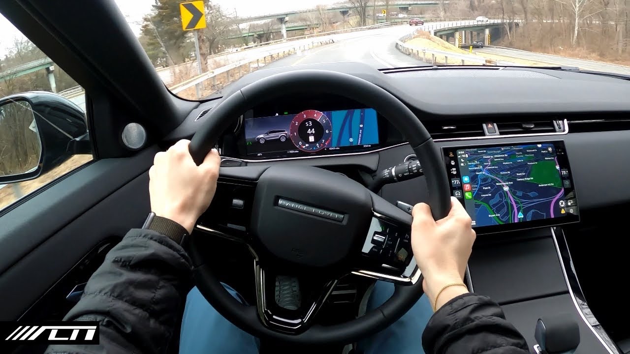 2024 Range Rover Evoque Dynamic SE POV Drive /// Allcarnews