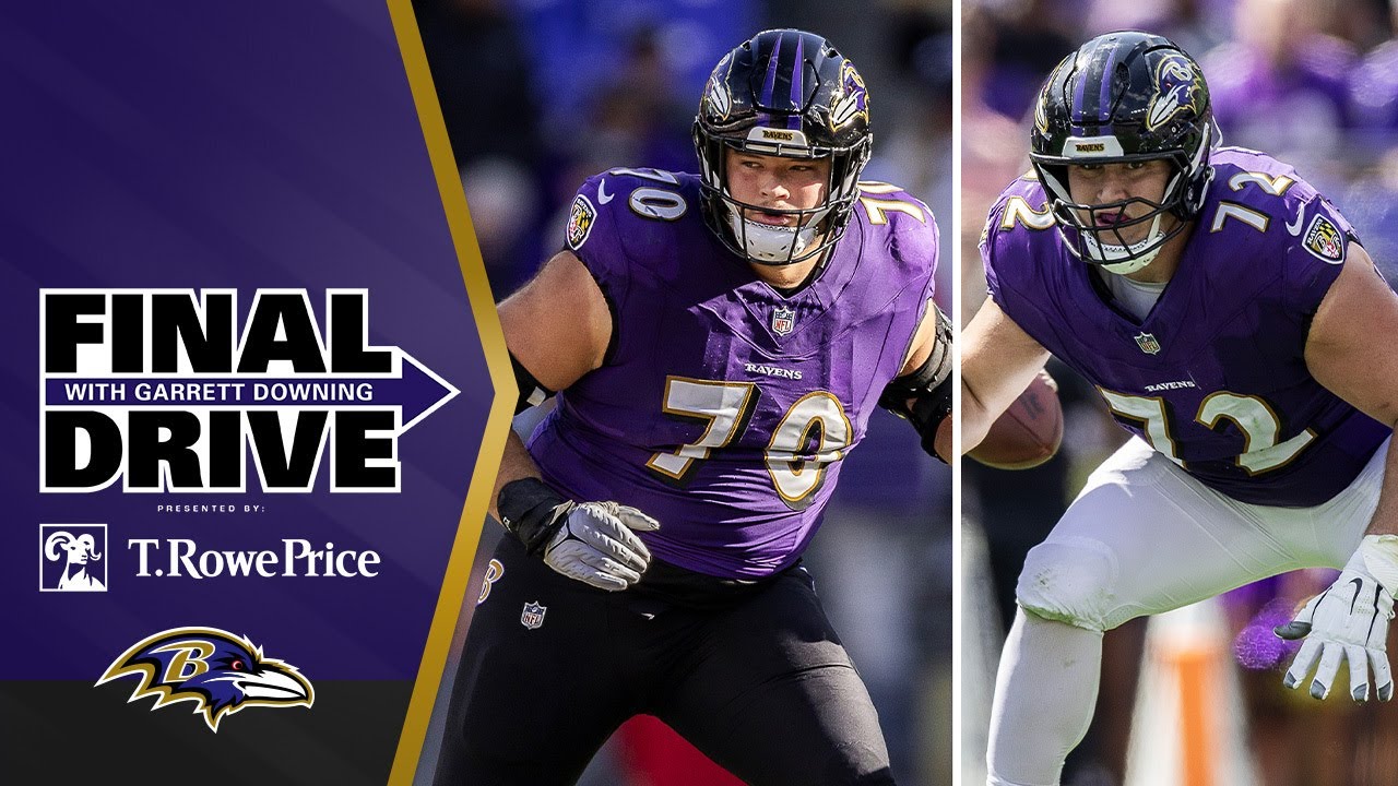 Ravens Discuss the Future of Their Offensive Line | Ravens Final Drive