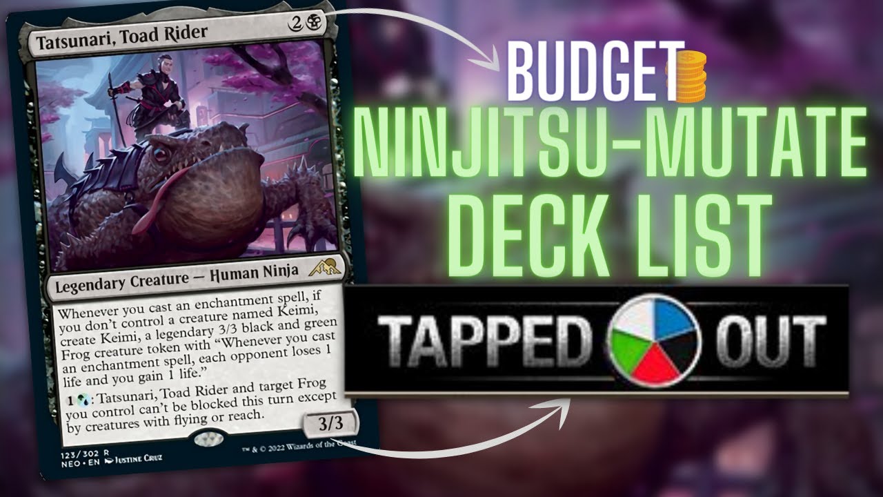 $76 Budget Tatsunari Deck-List Review W/ More Expensive Suggestions | Magic the Gathering EDH