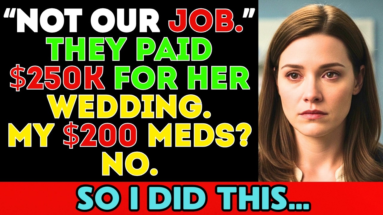 Avery’s Parents Paid $250K for a Wedding—Then Said My $200 Meds Weren’t Their Job