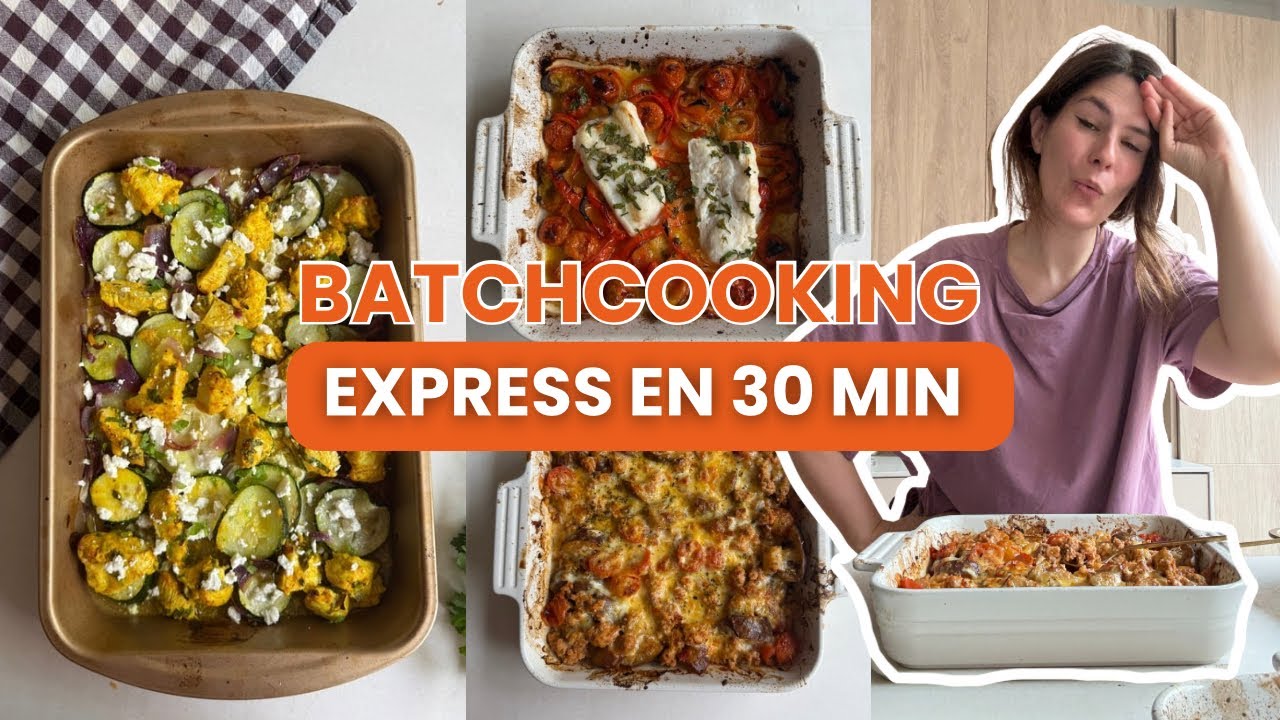 3 RECETAS KETO AL HORNO en 30 MIN ⏱️| Batchcooking EXPRESS (hornea 1 vez, come 3 días)