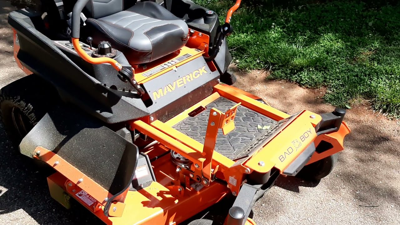 Bad Boy Maverick 8 hr Oil Change Kohler Confidant ZT740