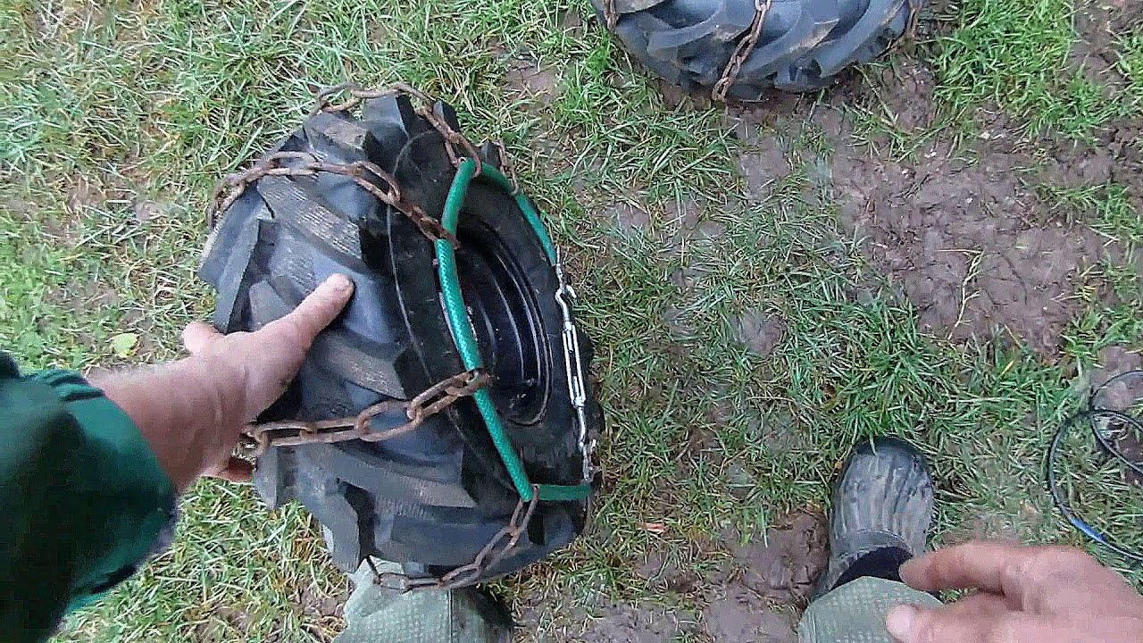 цепи на мотоблочные колеса своими руками
