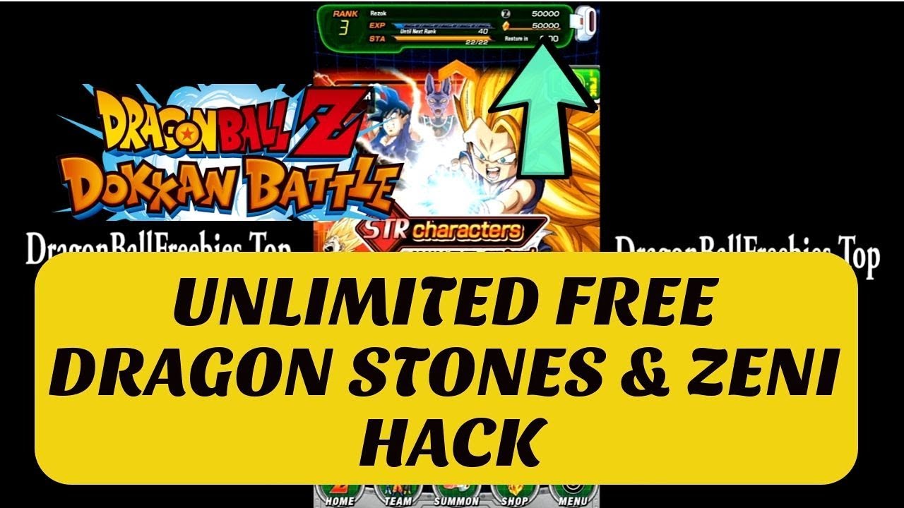 Dragon Ball Z Dokkan Battle Hack - Unlimited Free Dragon Stones and Zeni Android/IOS Cheats