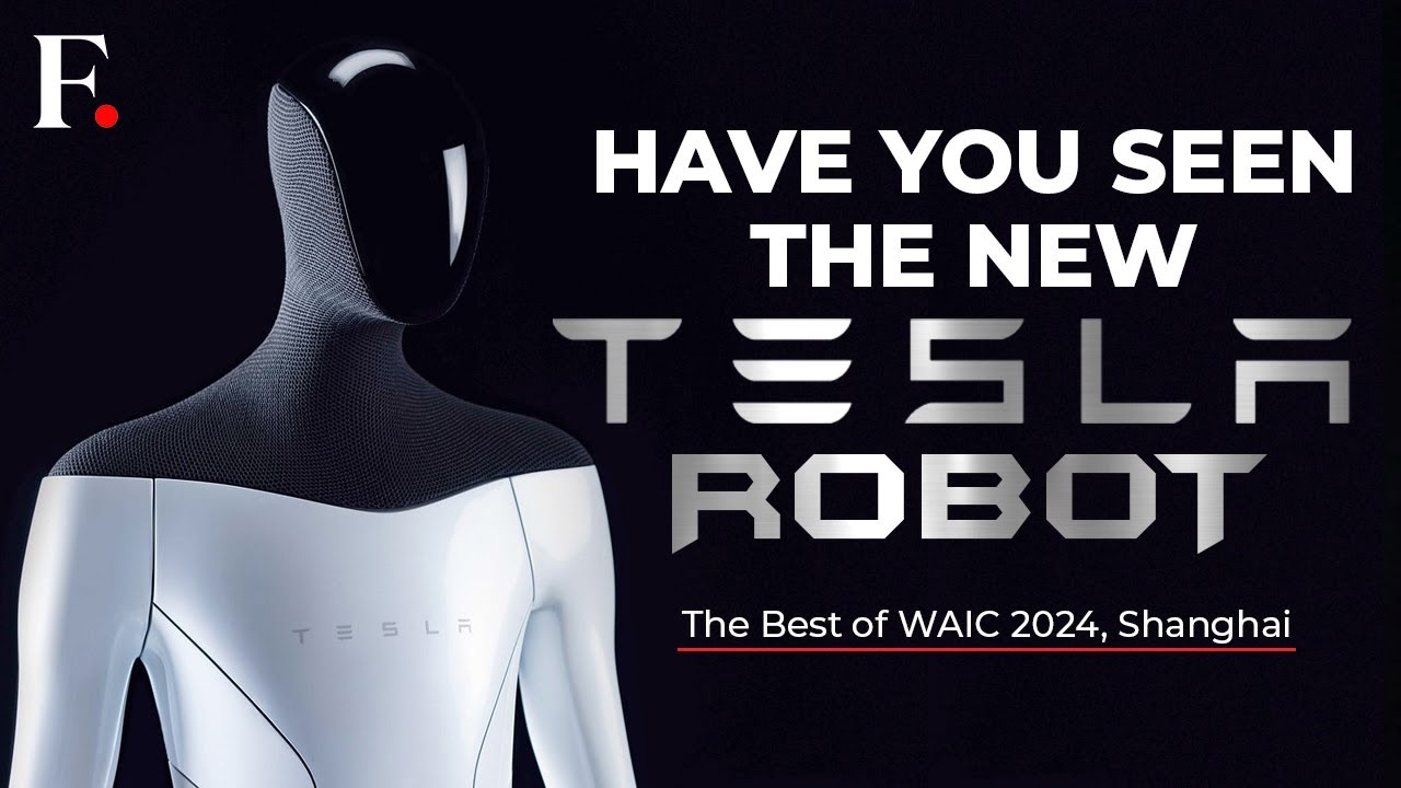 Tesla’s Second-Generation Robot 'Optimus' On Display at 2024 World AI Conference in China's Shanghai