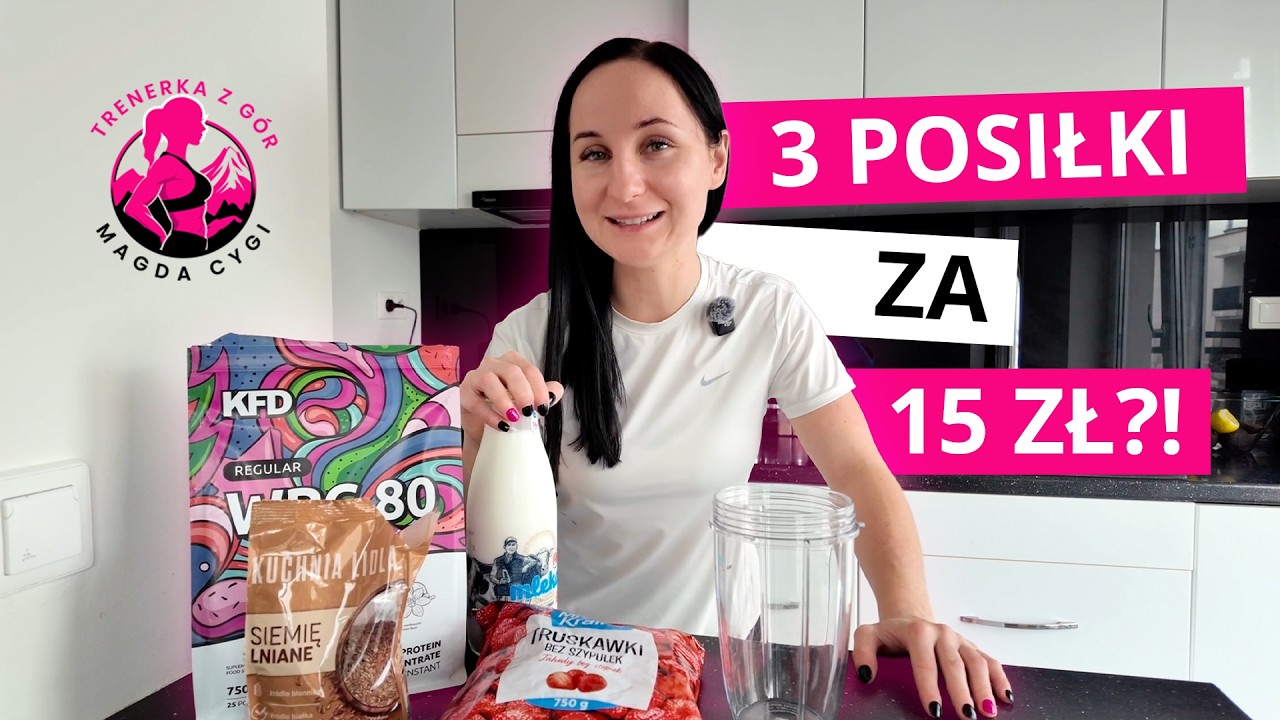 3 TANIE I SZYBKIE POSIŁKI NA REDUKCJĘ | W 10 MINUT