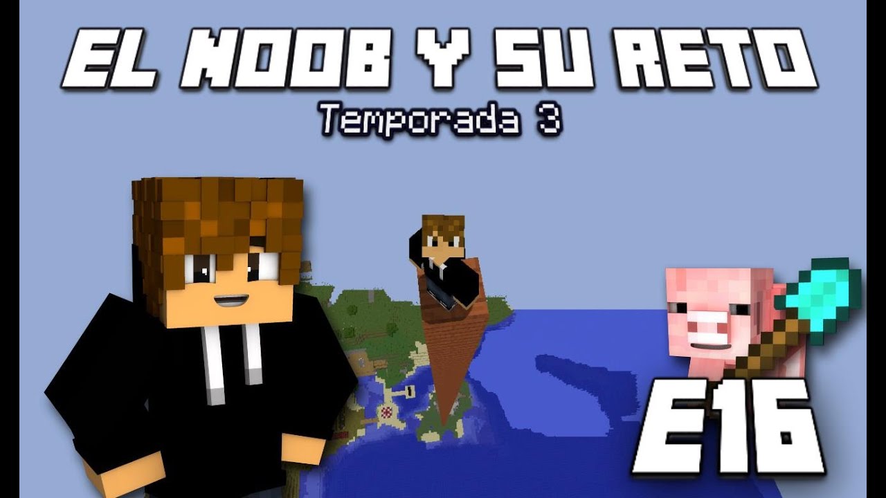 EL GRAN PISCINAZO!!! E16 El Noob y su Reto 3 - [LuzuGames]