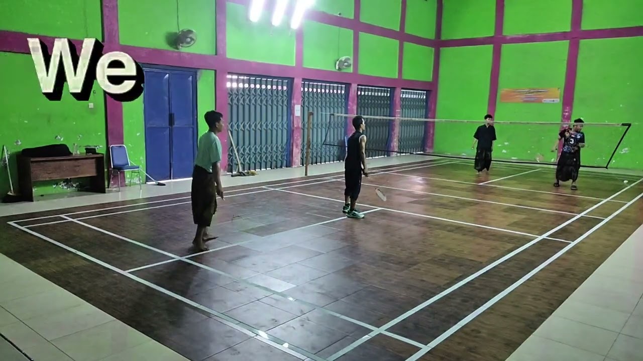 Cara terima service badminton ganda terbaik