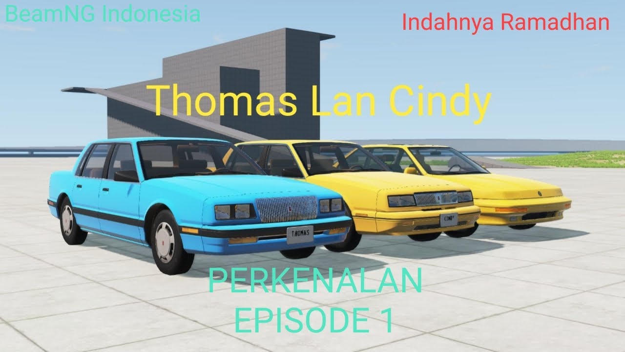 PERKENALAN | Thomas Lan Cindy #1 | Film BeamNG drive Ngawur Indonesia