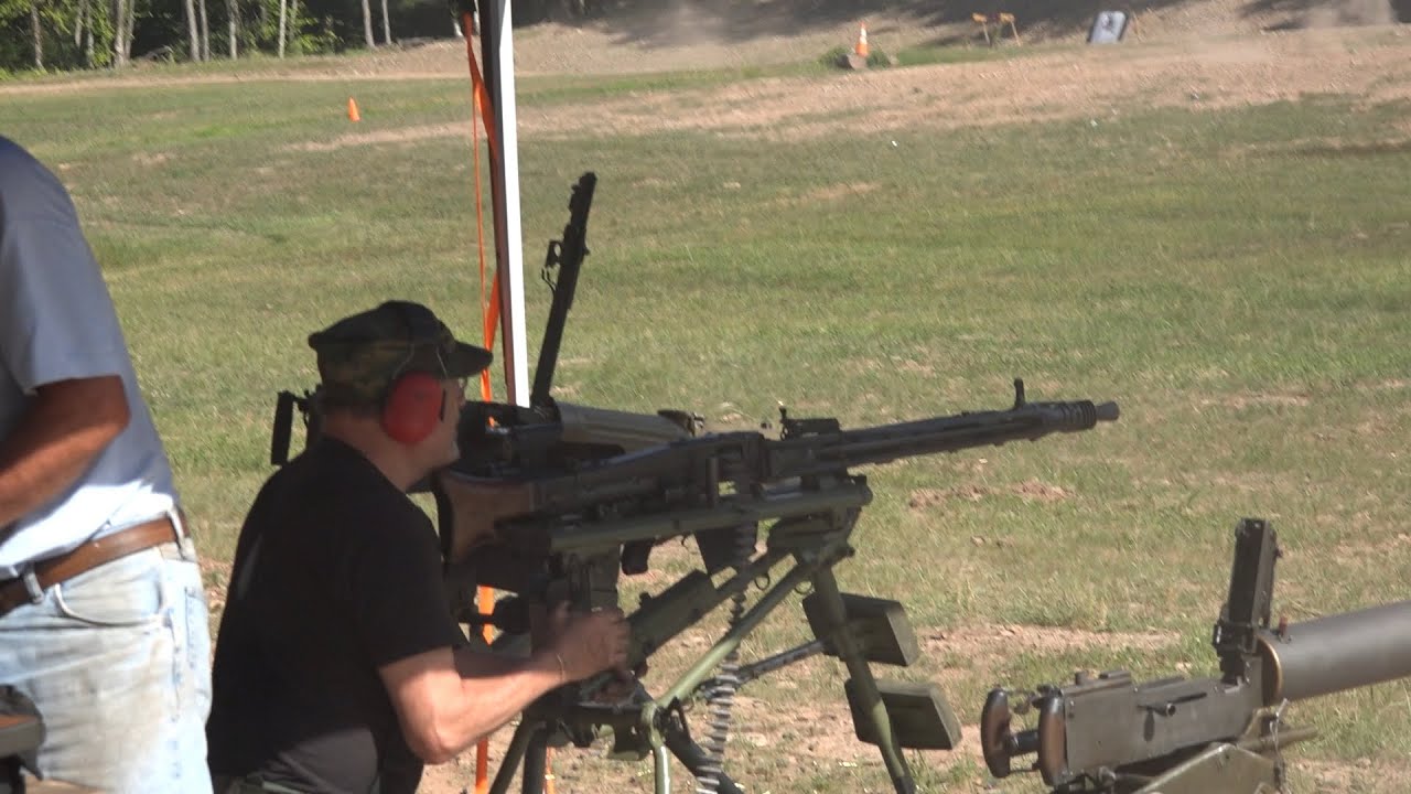 Machine Guns and Explosions at Shooter's Gauntlet