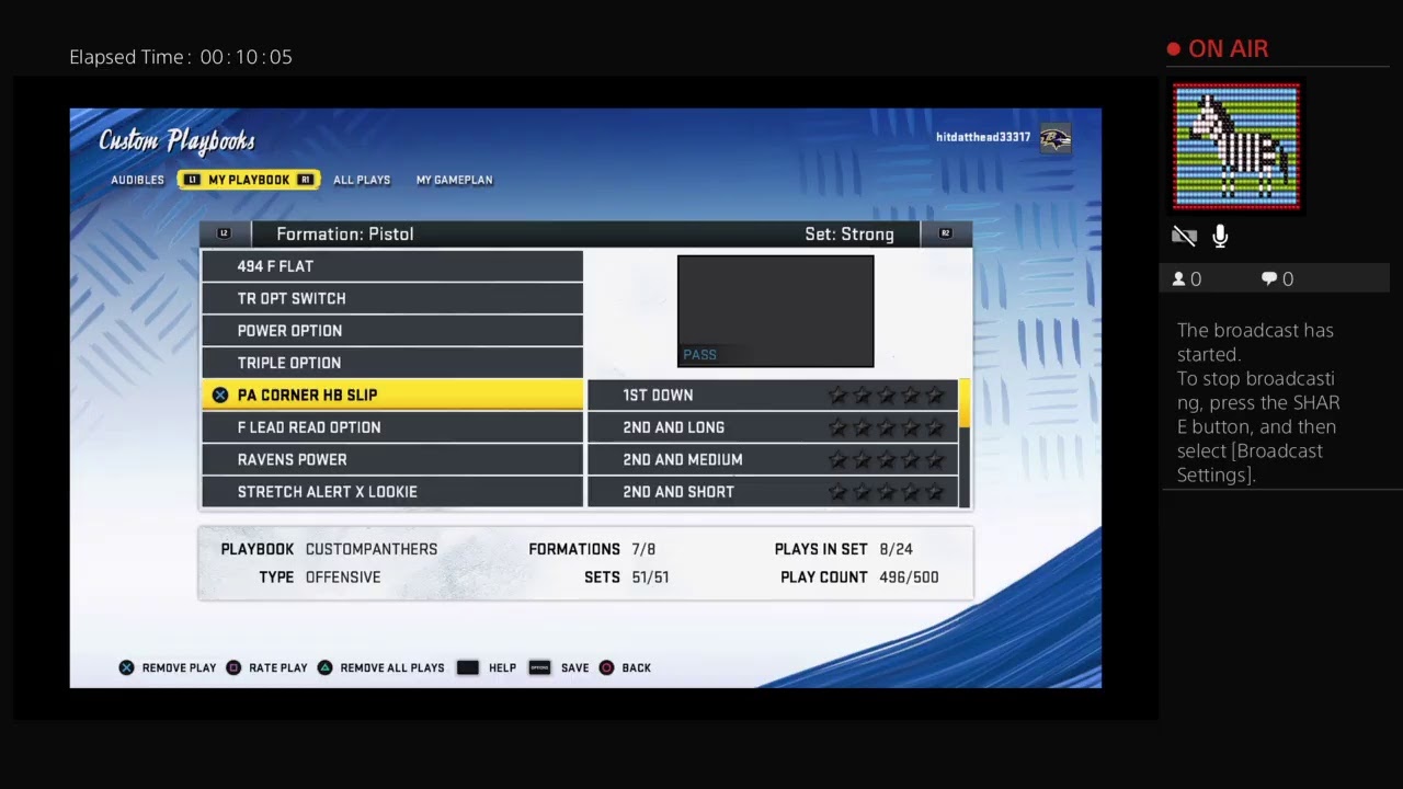 hitdatthead33317's Live PS4 Broadcast