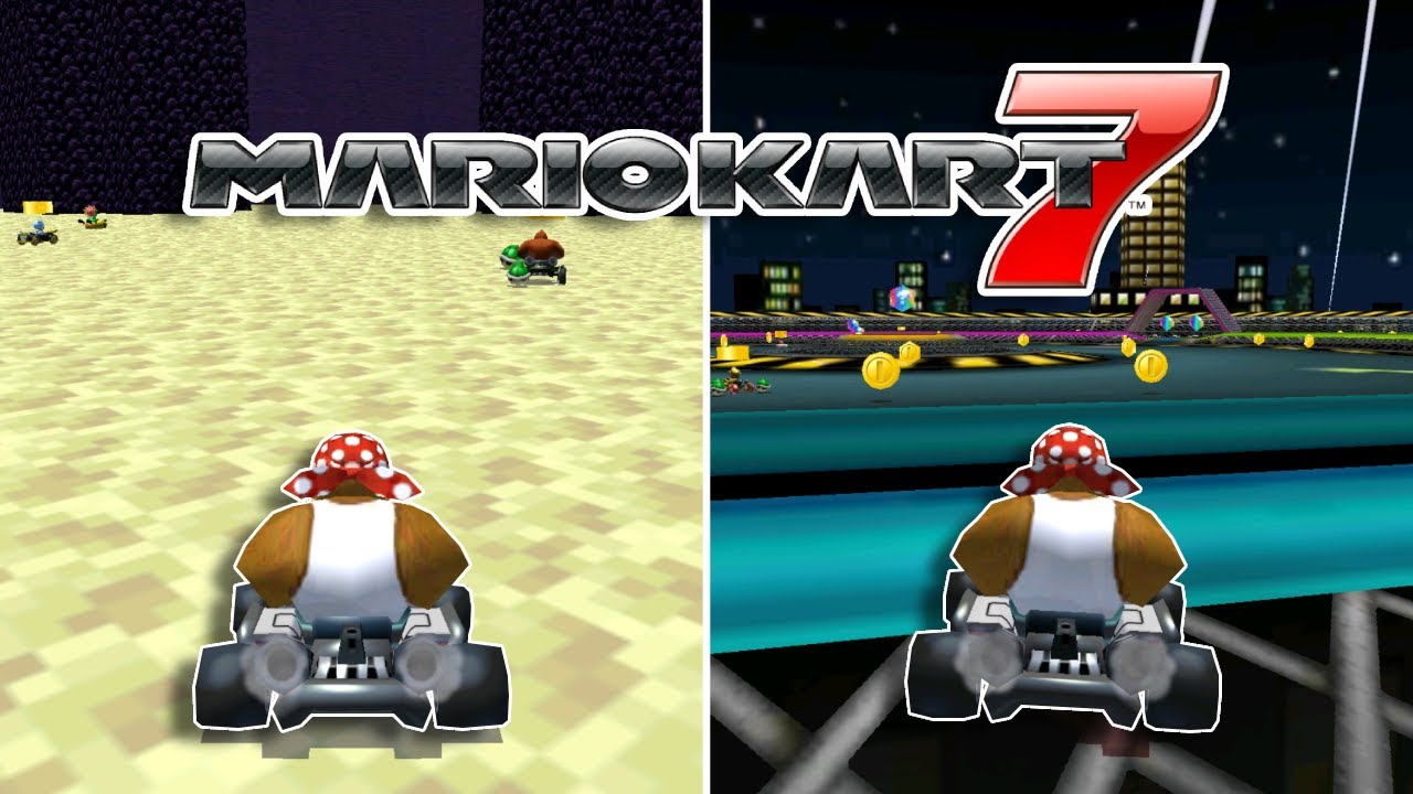*NEW* Custom Battle Courses in Mario Kart 7!