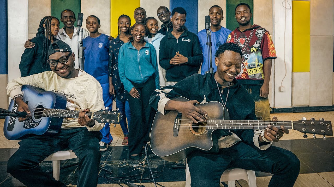 Lean On Me - Acoustic | Ubuntu Music program, Kigali, Rwanda
