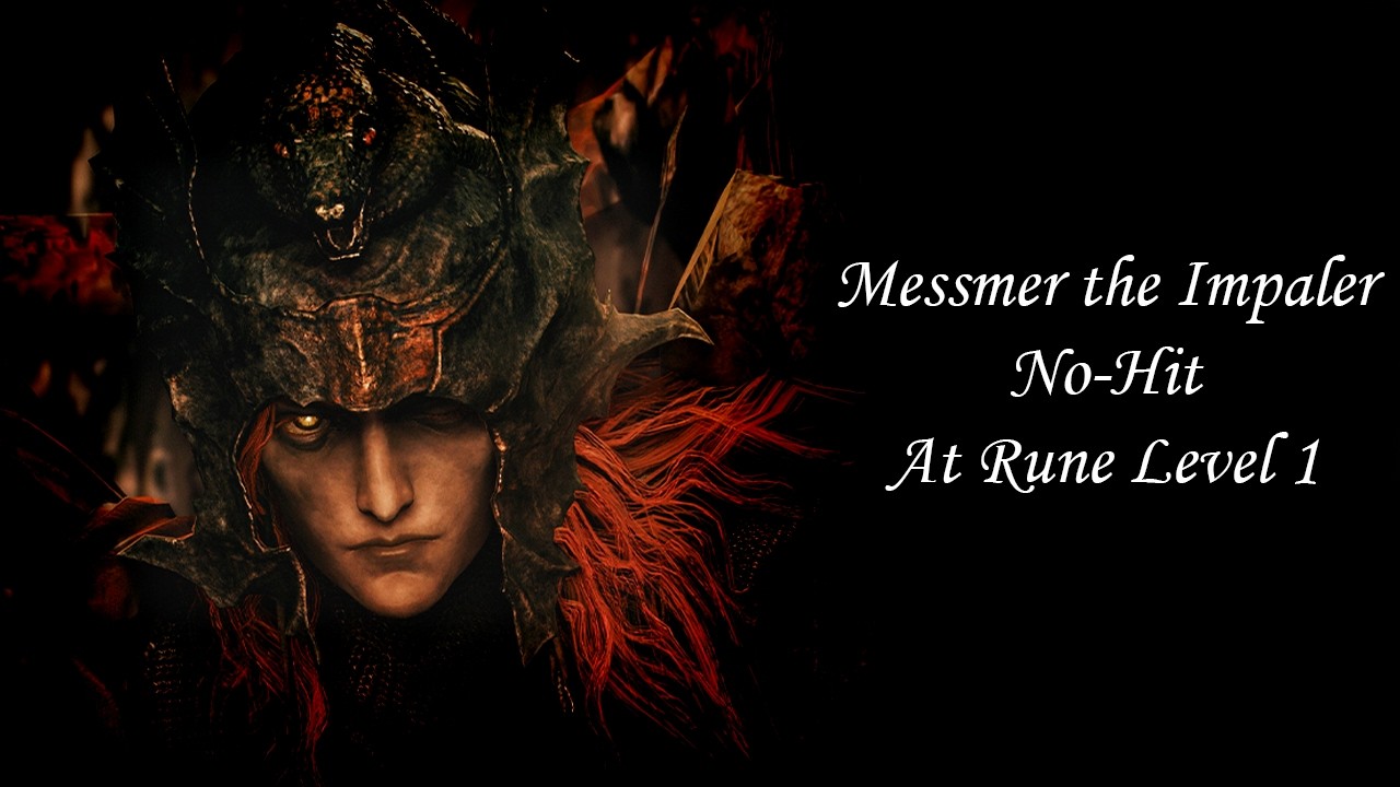 Messmer the Impaler at Rune Level 1 is the pinacle of boss design.