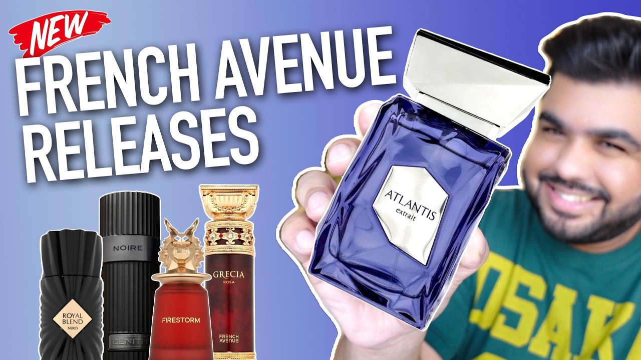 ЛУЧШИЕ НОВЫЕ АРОМАТЫ от French Avenue (Atlantis Extrait, Zenith Noire, Zenith Blue и другие)