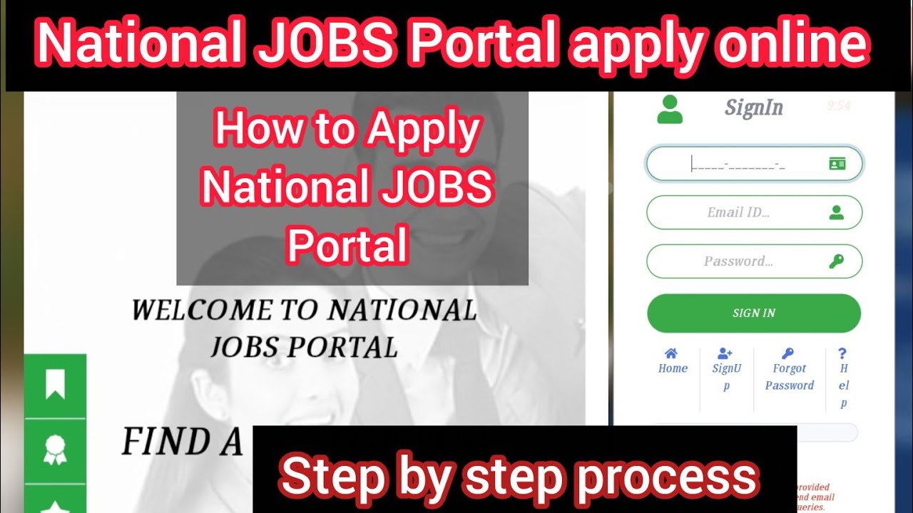 How to Apply on National Jobs Portal 2025 | Step-by-Step Guide