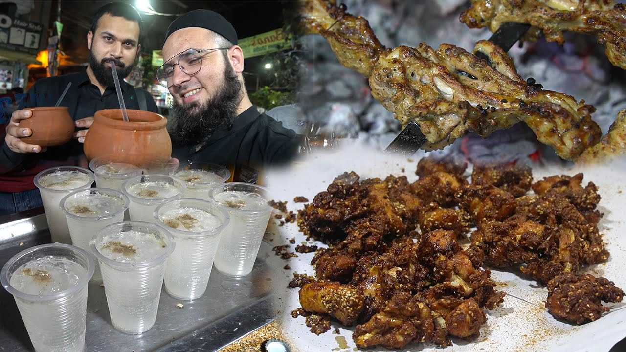 Very Hidden Street Food of Lahore | Tangri Tikka, Chicken Daabu, Matka Mirchi Soda | Islam Pura
