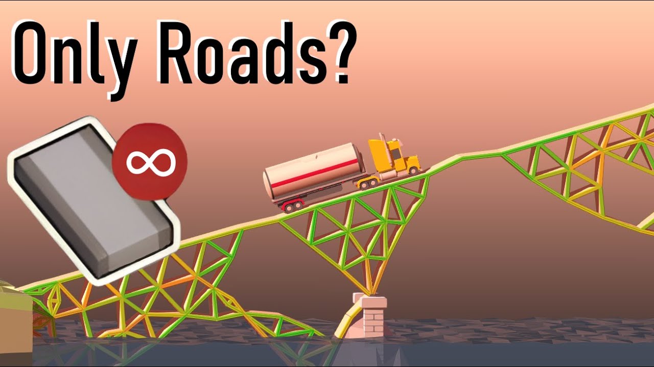 Can You Beat Poly Bridge 2 Only Using Roads?