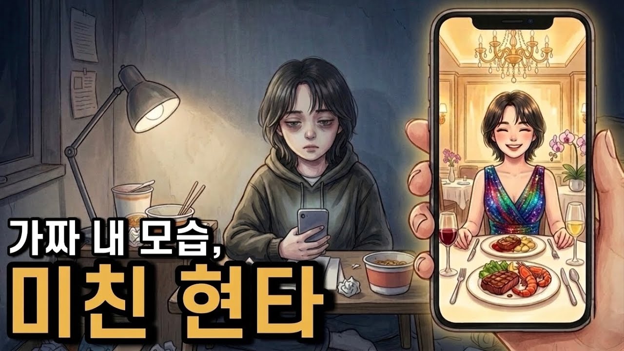 밤마다 인스타를 보며 미친듯한 '현타'가 오는 진짜 이유 (뇌과학)