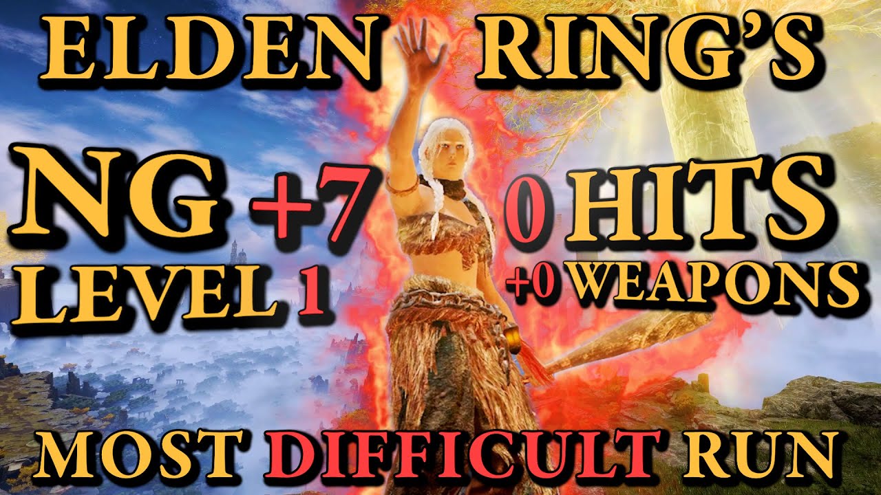 This Is The MOST DIFFICULT Elden Ring Challenge Run EVER DONE!