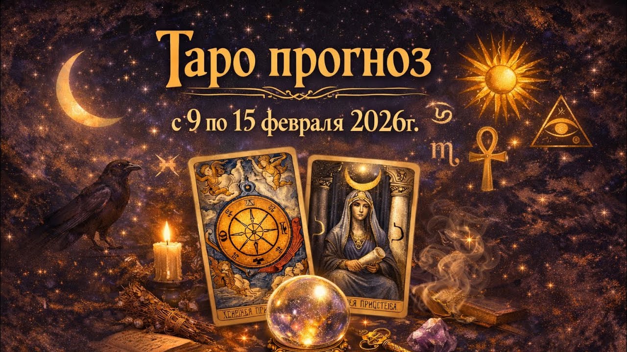 ТАРО ПРОГНОЗ с 9 по 15 февраля  2026 года. Душевное таро