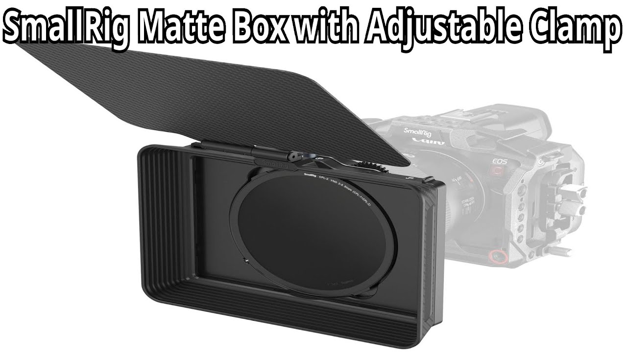 SmallRig Matte Box with Adjustable Clamp from 67mm  82mm