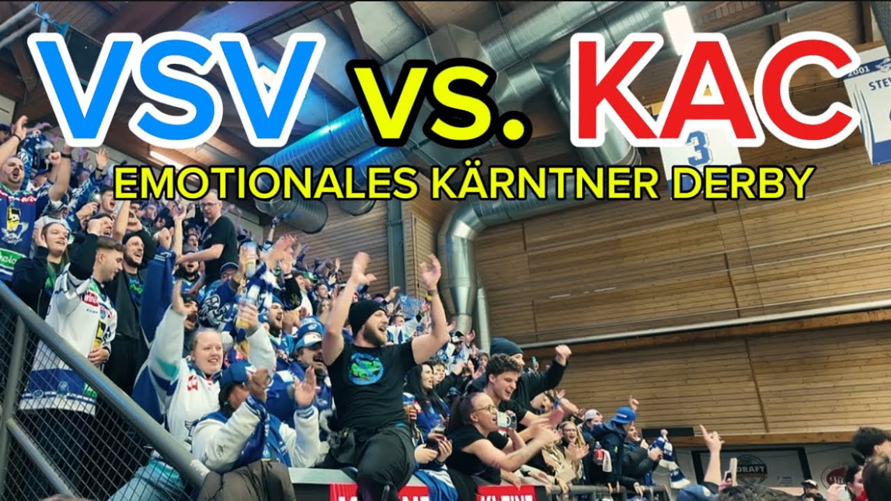 K&Auml;RNTNER DERBY! | VSV vs. KAC | 14.11.2025