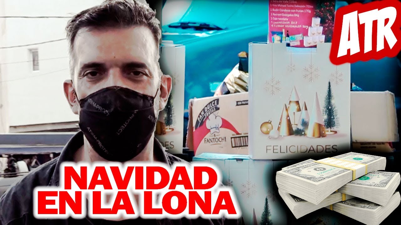 NAVIDAD EN LA LONA: La gente solo puede comprar lo necesario en medio de la crisis argentina
