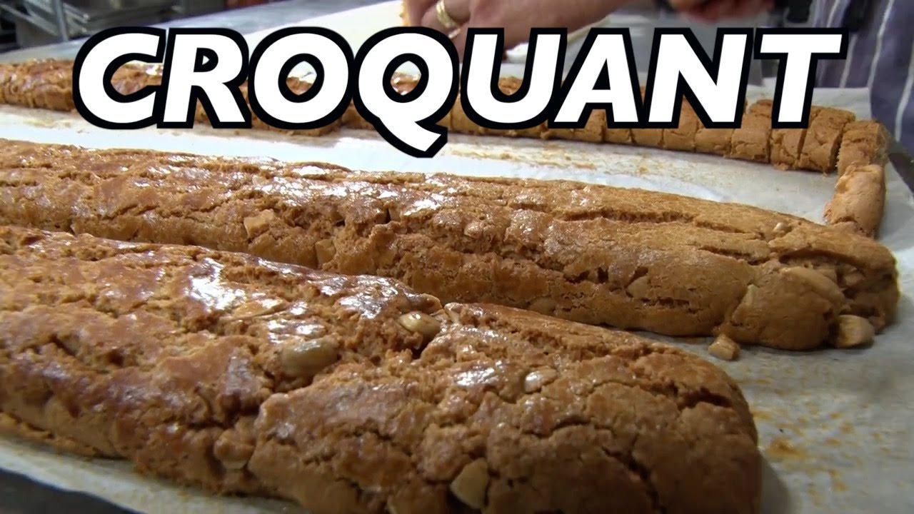 Croquant with Almond & Hazel nuts with chef Julien f