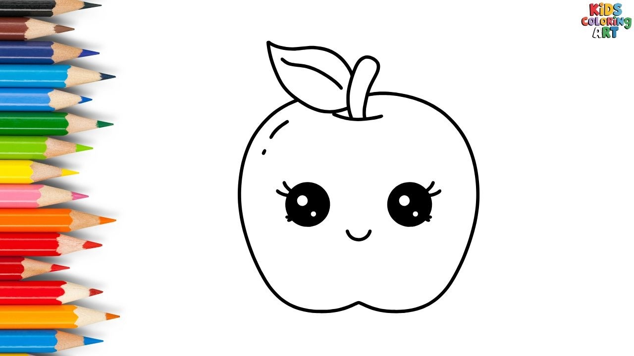How to Draw Different Fruits for Kids