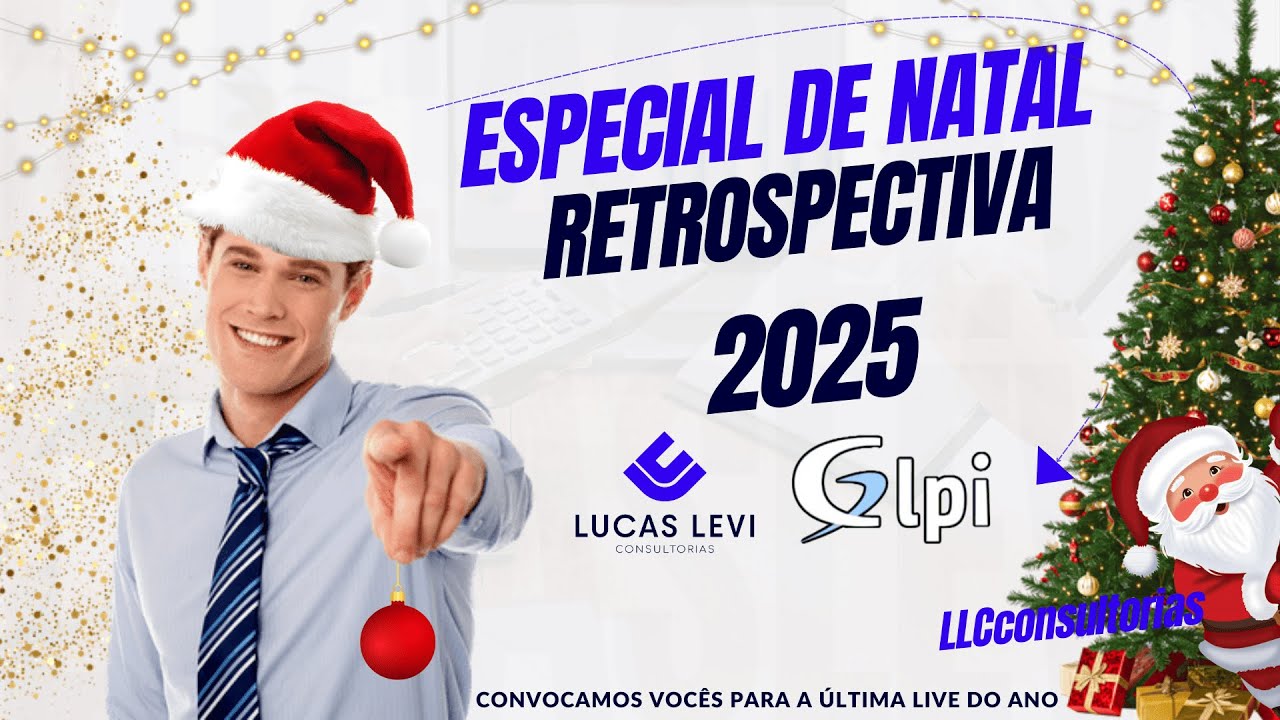 ESPECIAL RETROSPECTIVA 2025 🎅🎄| GLPI, Bate Papo, Ideias, Expectativas 2026 e mais.