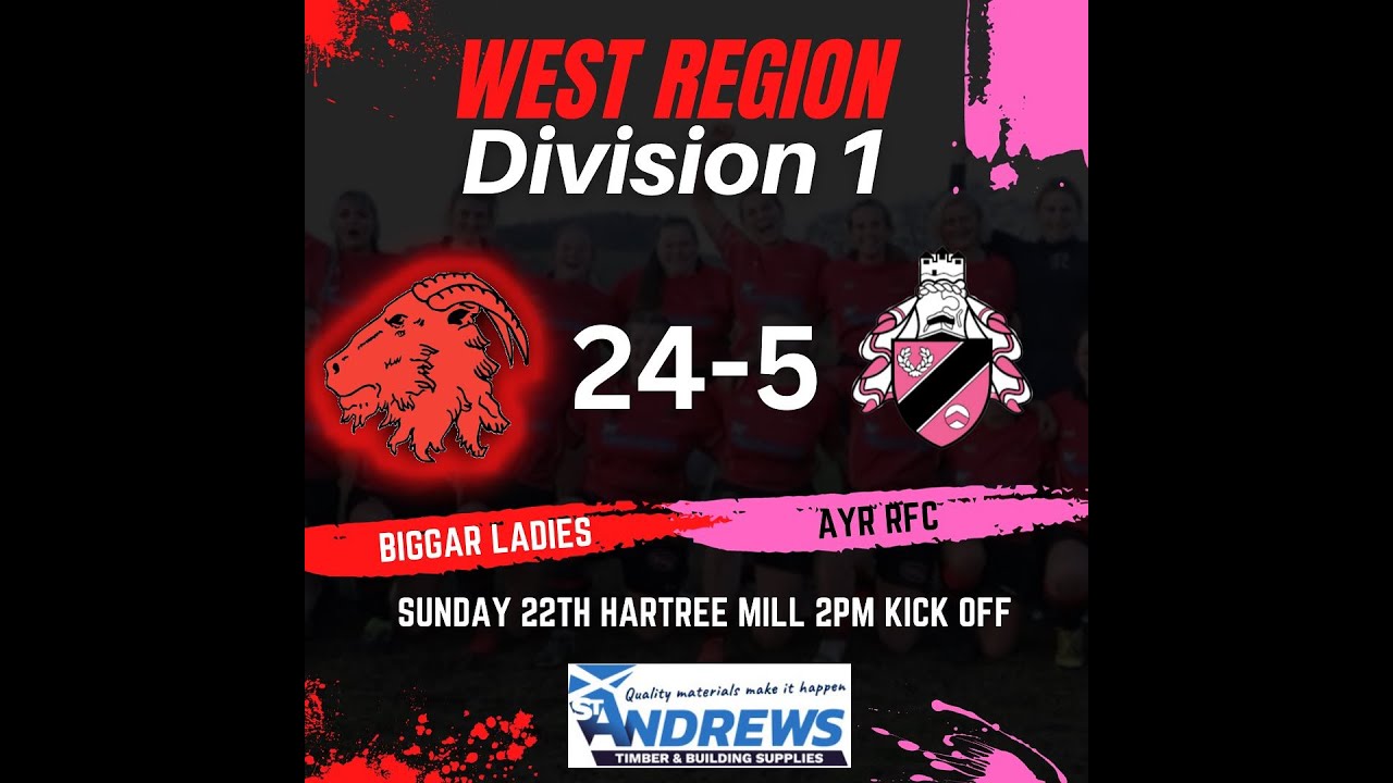 Biggar Ladies v Ayr Ladies Highlights