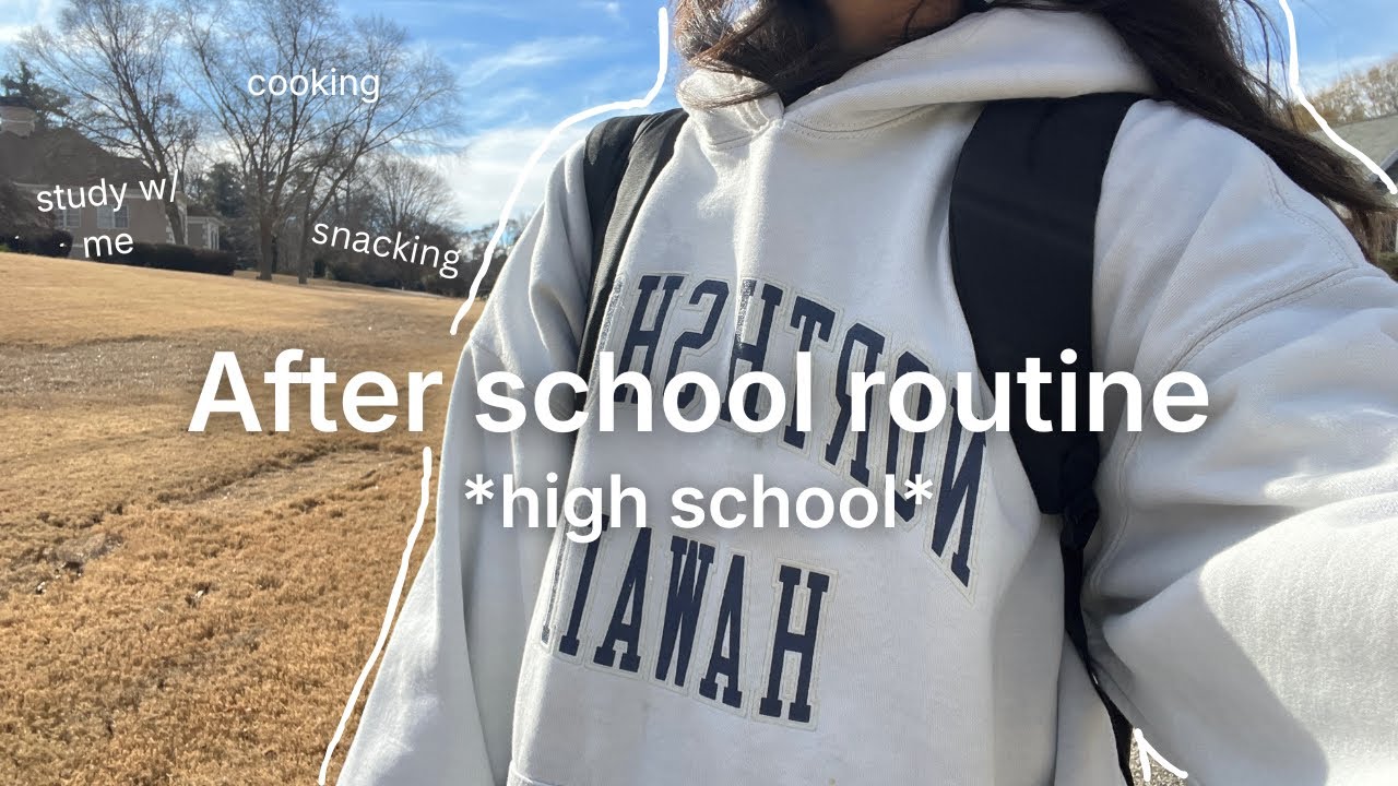 HIGH SCHOOL after school vlog (sophomore yr)