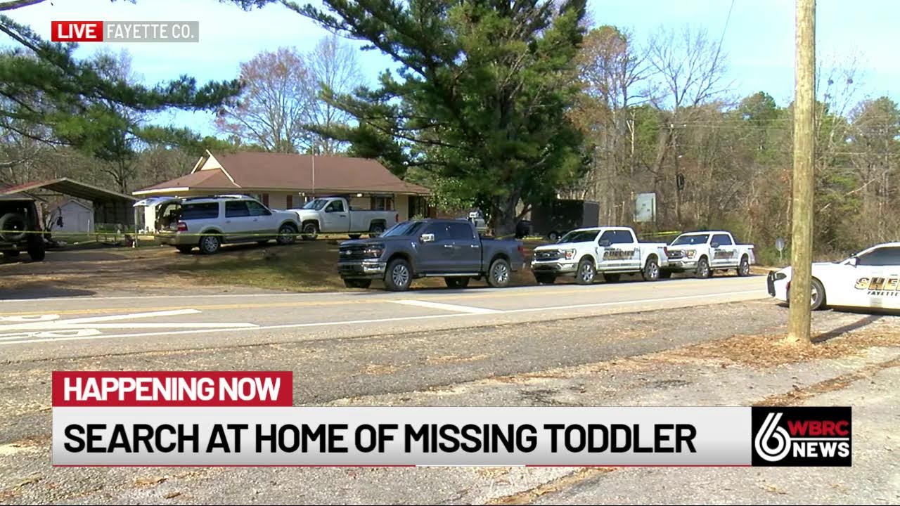 Search at home of missing toddler