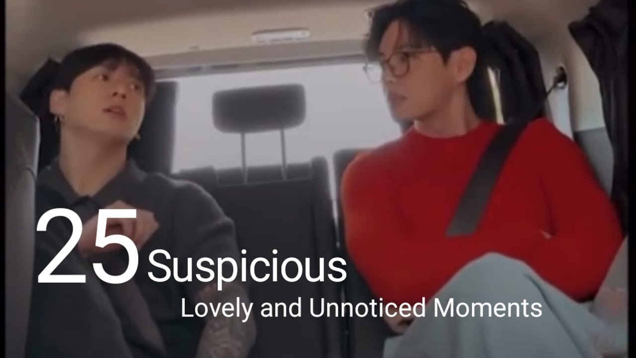 Taekook - 25 подозрительных, милых и незамеченных моментов из жизни Taekook в машине
