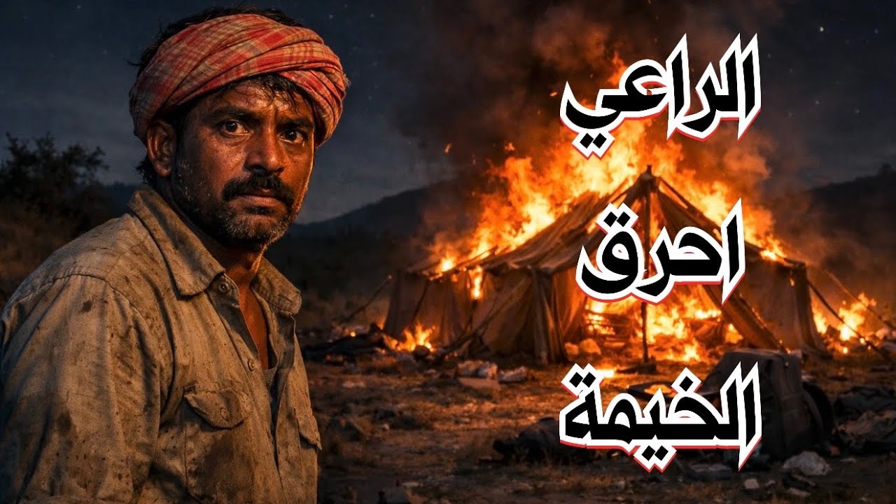 قصة 839 - تغير حال الراعي وأحرق الخيمة