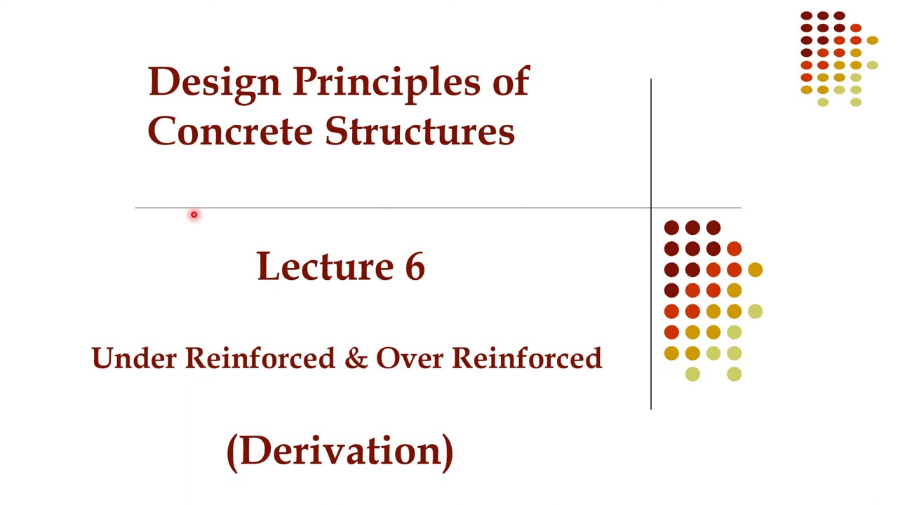 Lecture 6 Under Reinforced & Over Reinforced (Derivation) [Concrete Structures]