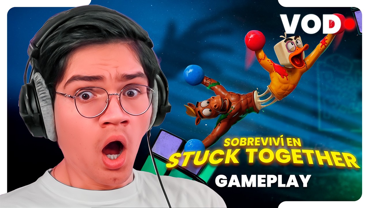 ELMARIANA JUEGA A STUCK TOGETHER CON @JennSanli 🤣 (GAMEPLAY COMPLETO)