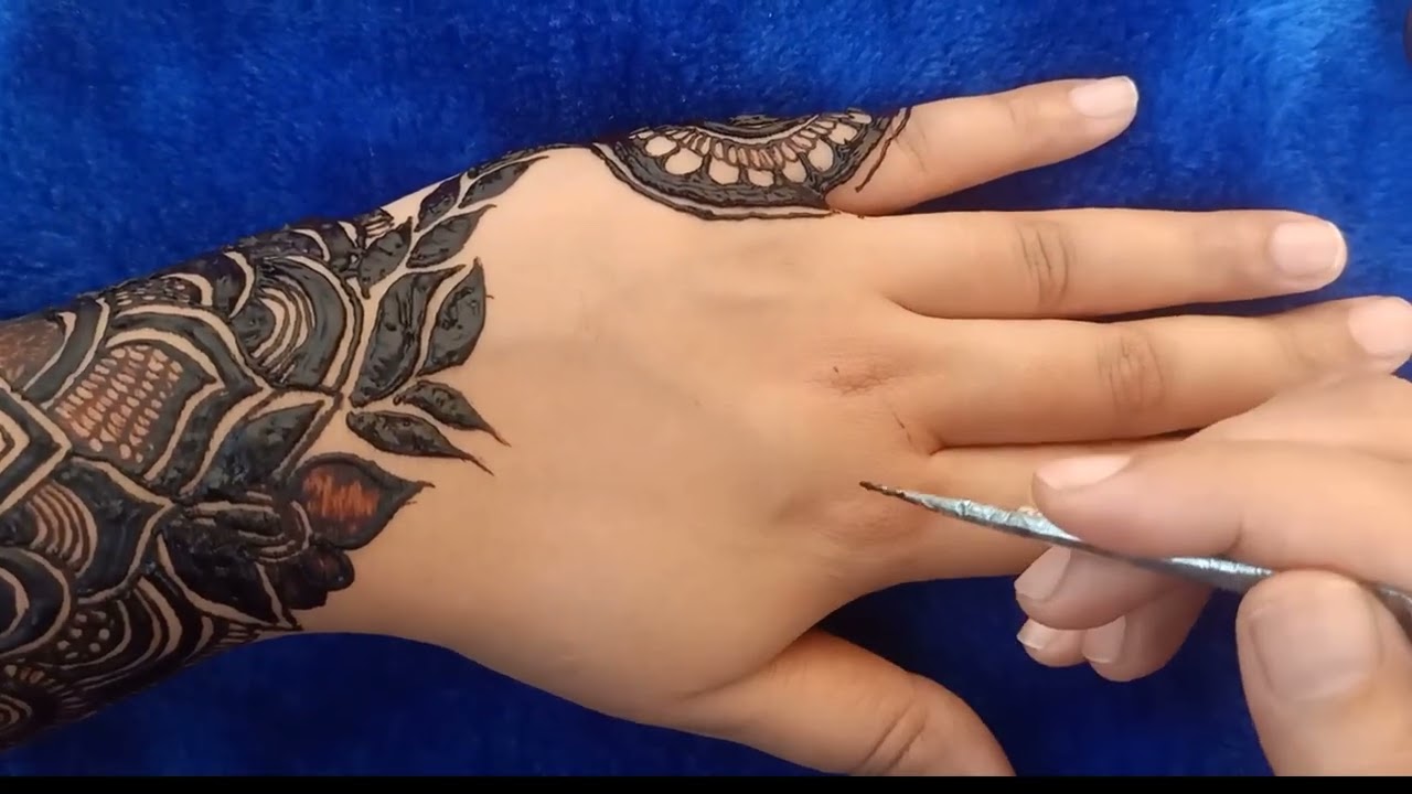 Arabic mehndi designs | Gulf mehndi henna design | Dubai mehndi design | henna by Zobia Fayyaz