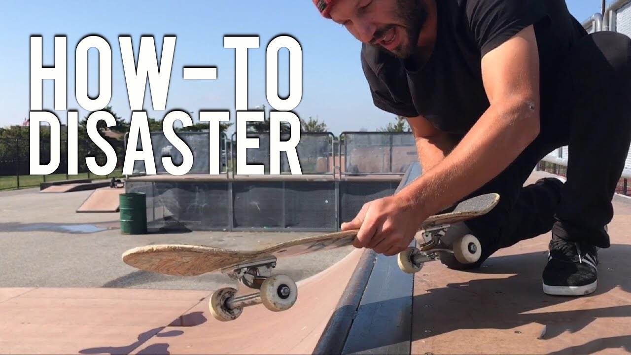 How To Backside Disaster On A Mini Ramp