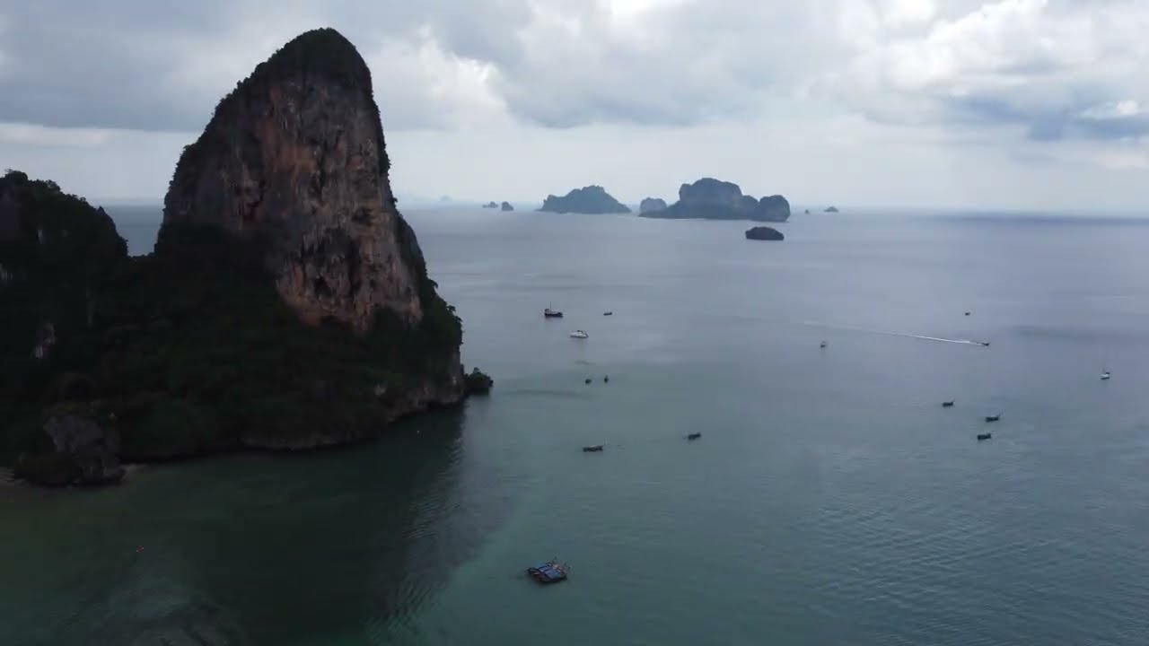 Playa Railay (Ao Nang), Provincia de Krabi, Tailandia