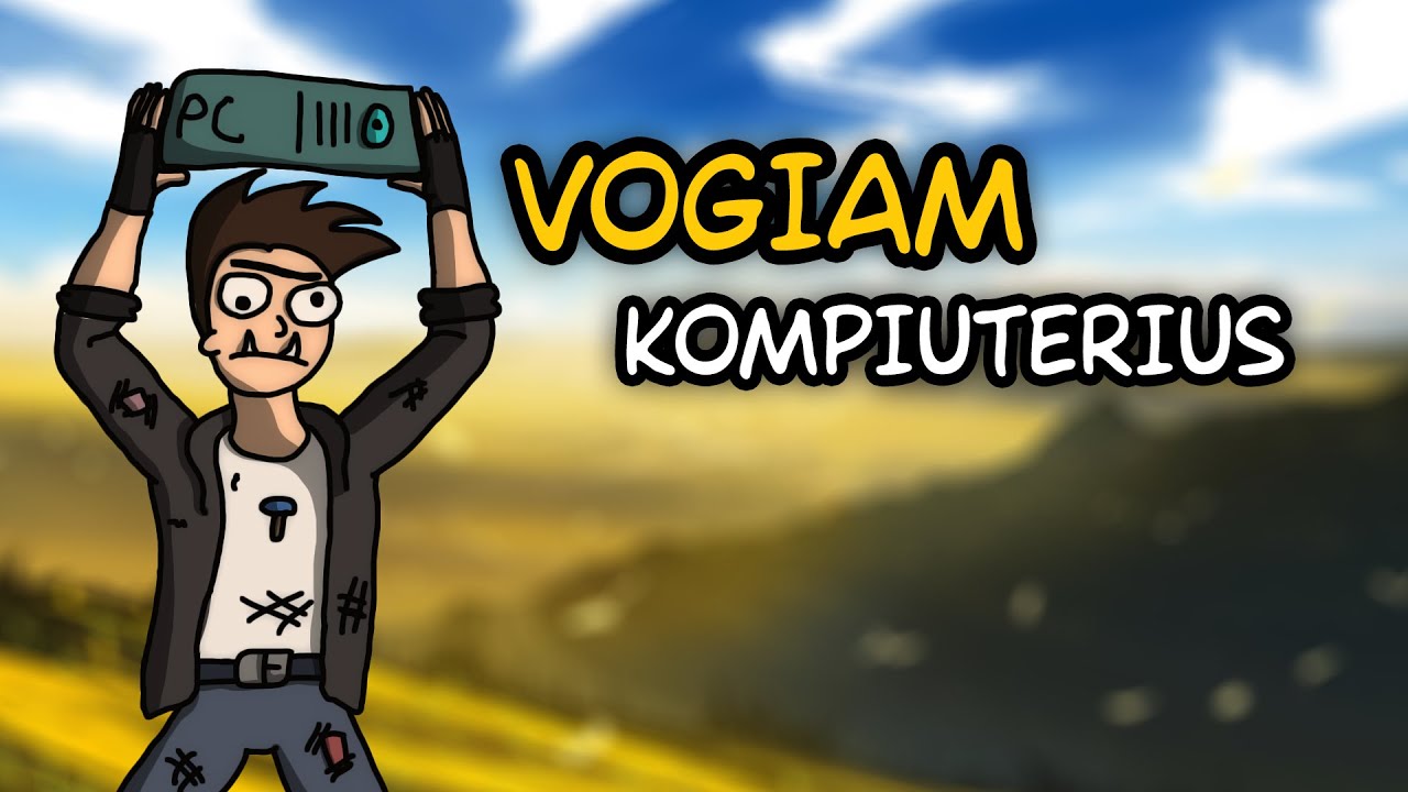MINECRAFT KURIAME VOGIAM KOMPIUTERIUS!