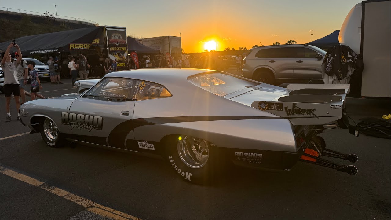 Bosko. One mean drag racing machine.