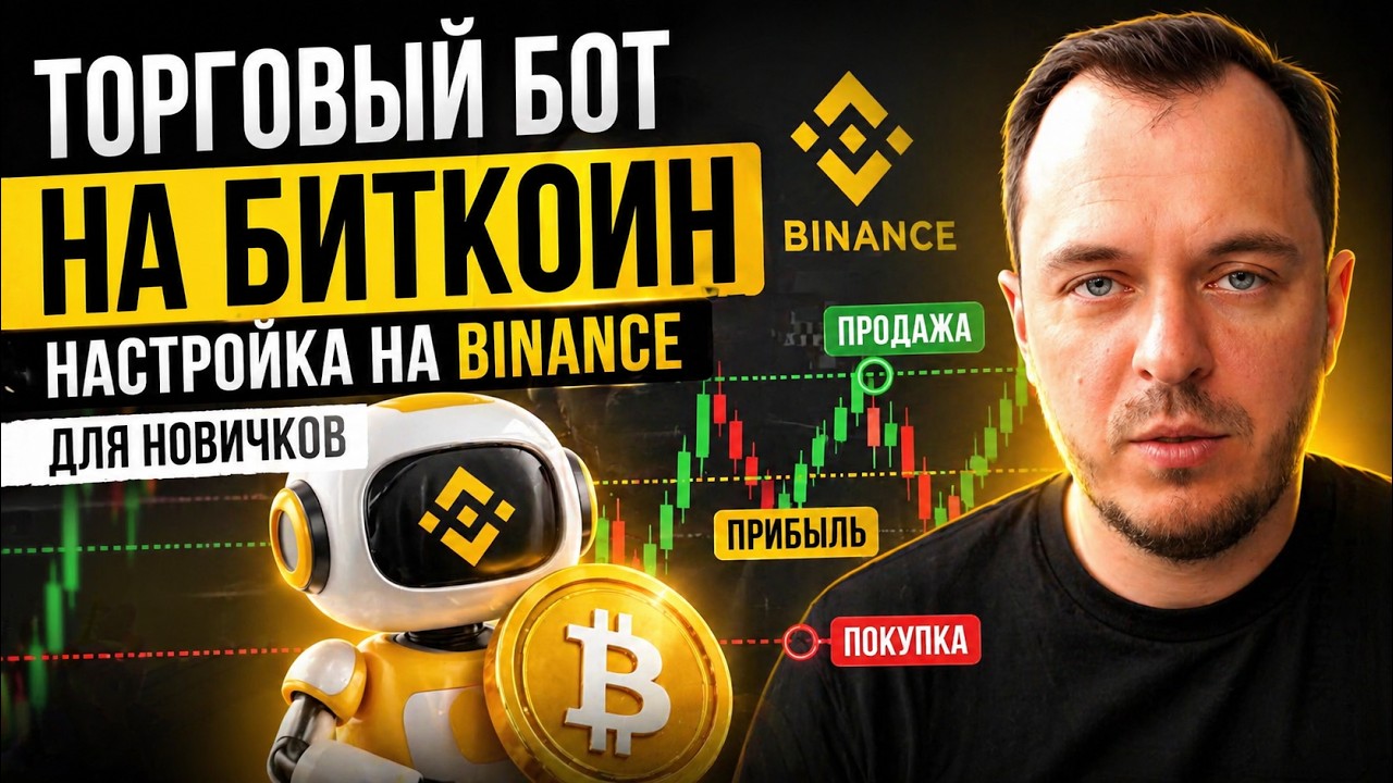 Торговый бот на биткоин. Настройка на криптобирже Binance для новичков