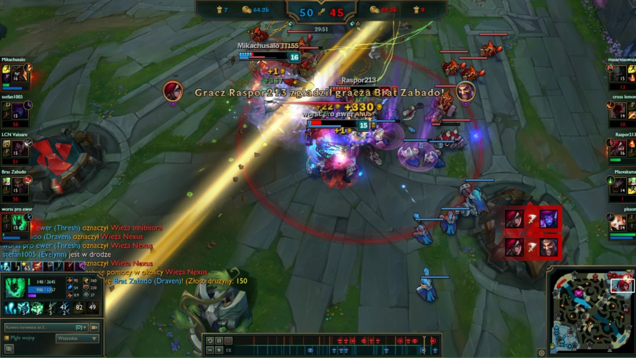 Katarina 1vs5 pentakill