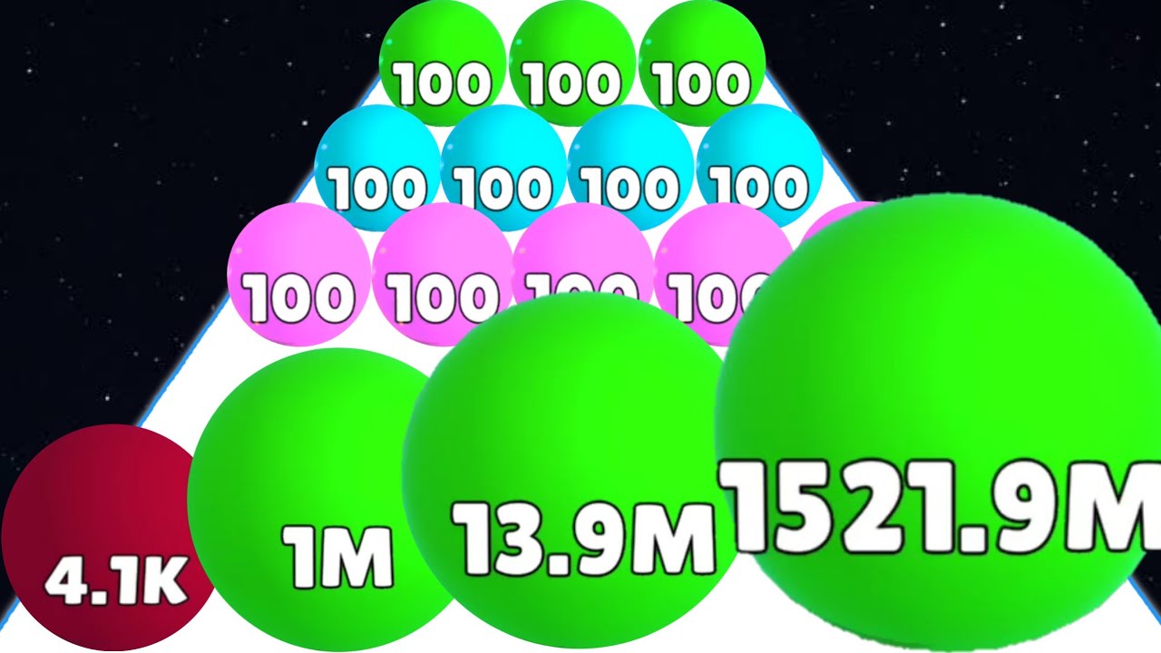 Balls io - Red Ball kills Green balls (Reach 1906.9M, io Games)