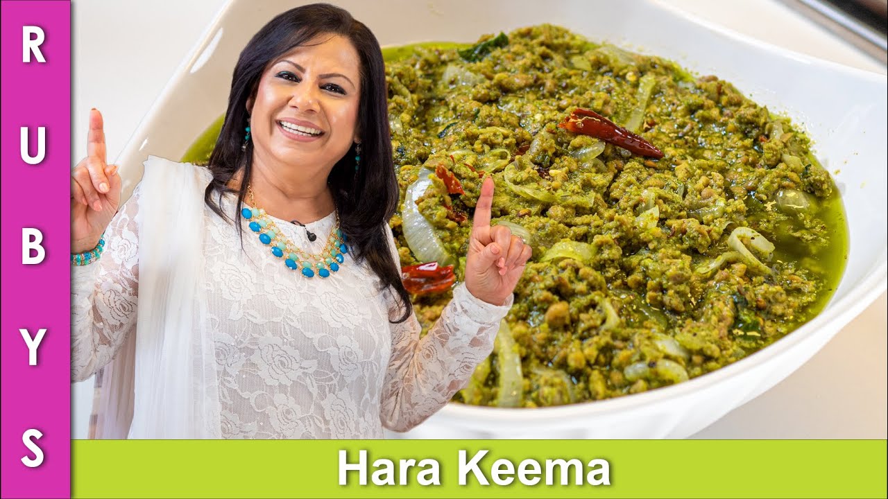 Hara Keema Green Keema Recipe in Urdu Hindi - RKK